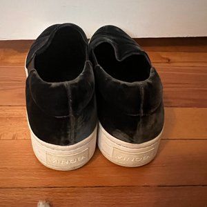 Vince Suede Slip On Sneakers